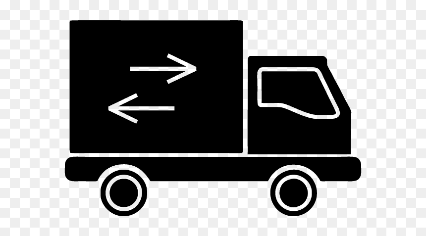 Computer Icons Car Portable Network Graphics Mover - Moving Truck Icon Transparent, HD Png Download - truck icon png