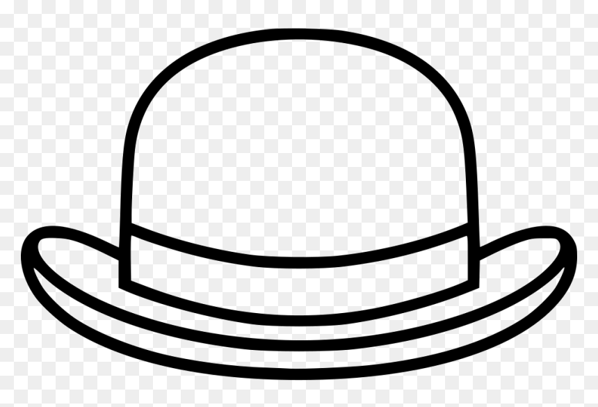 Tophat - Line Art, HD Png Download - tophat png