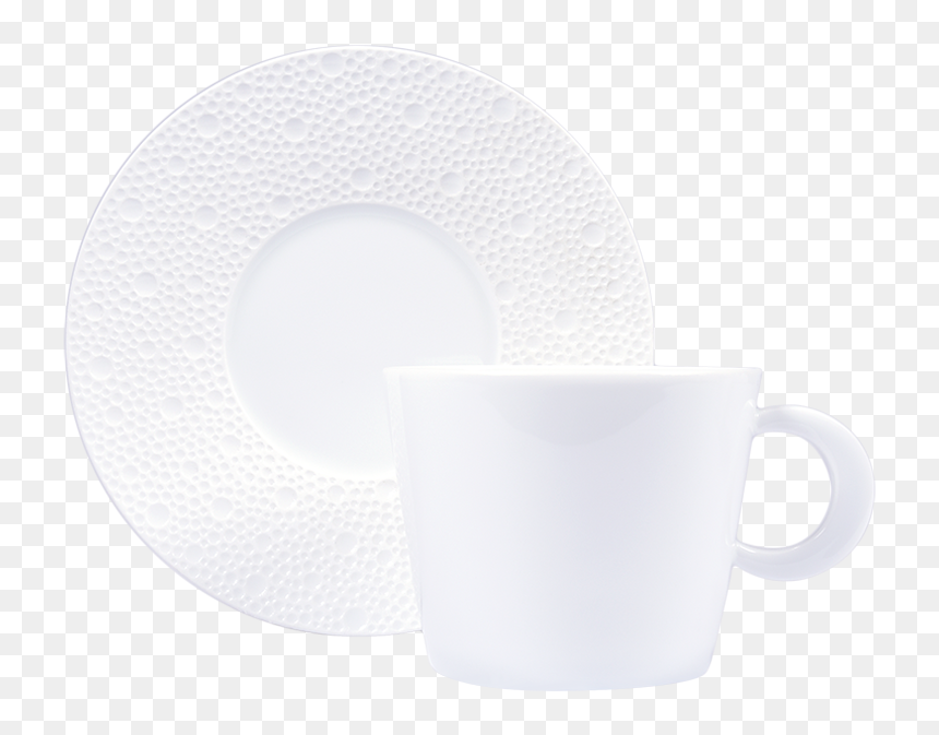 China Tea Cup & Saucer Of The Collection Ecume - Coffee Cup, HD Png Download - teacup png