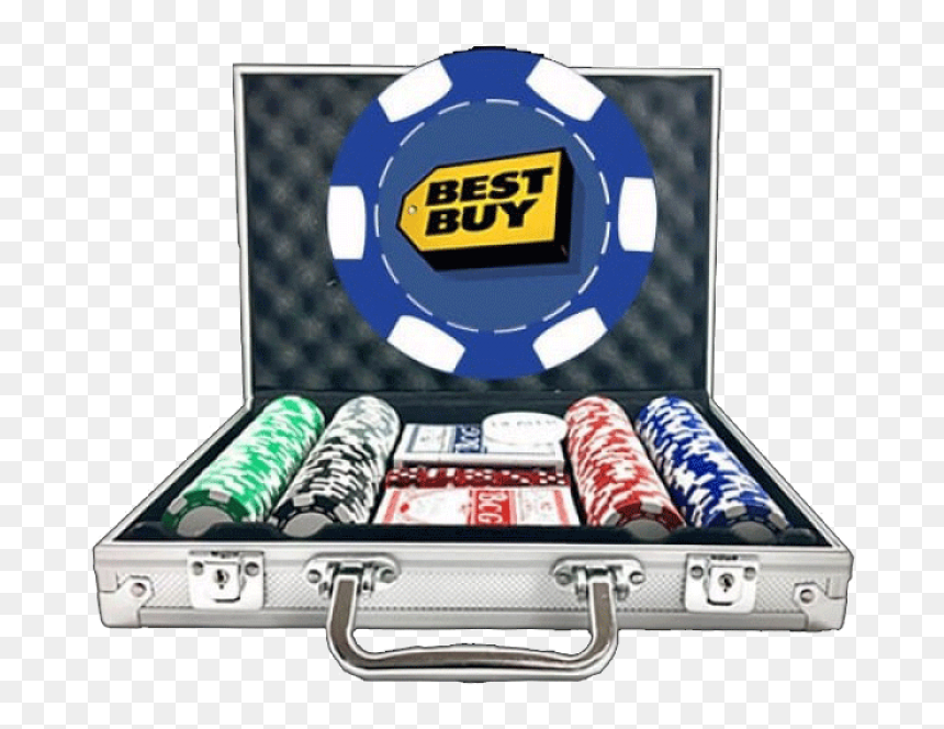 Premium Poker Chip Set - Best Buy Mobile, HD Png Download - poker chip png