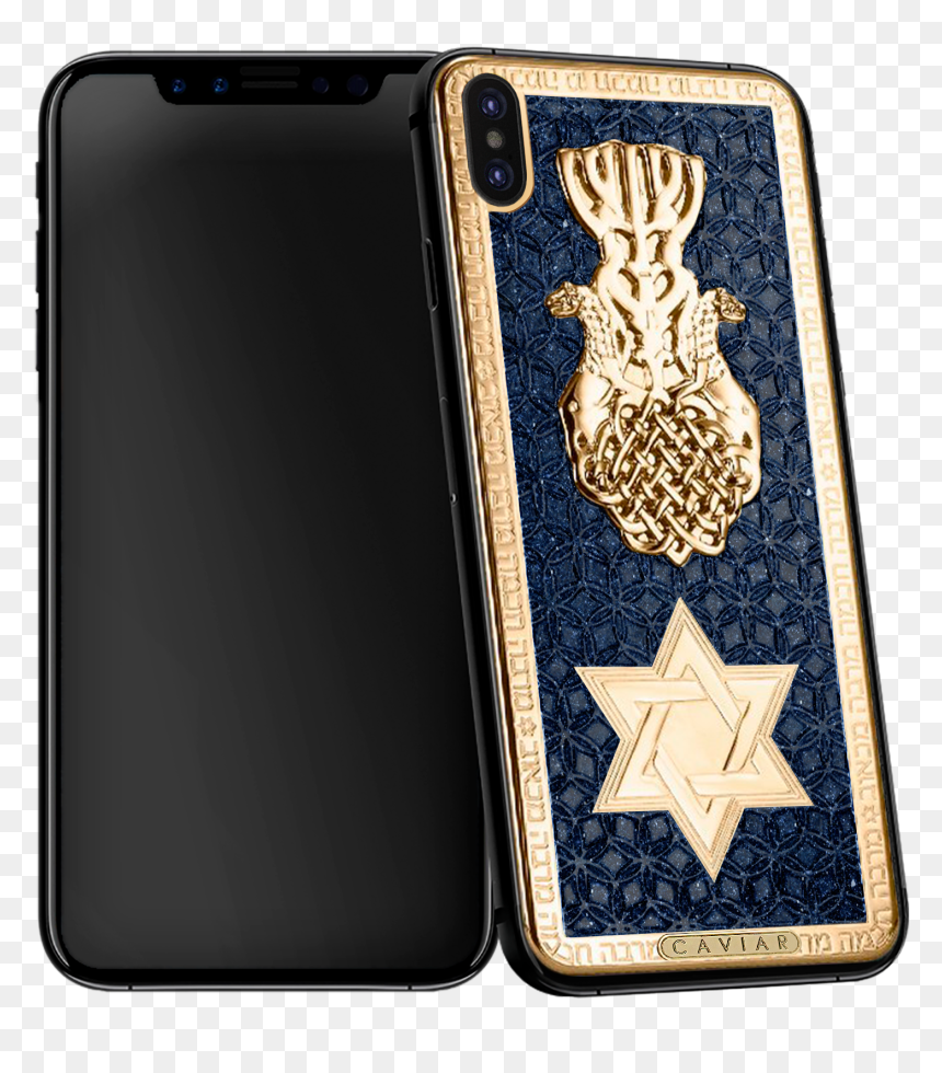 Caviar Iphone X Credo Menorah - Iphone X Caviar, HD Png Download - menorah png