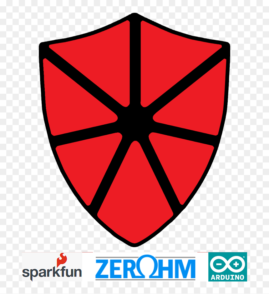 Sparkfun Electronics, HD Png Download - blank shield png