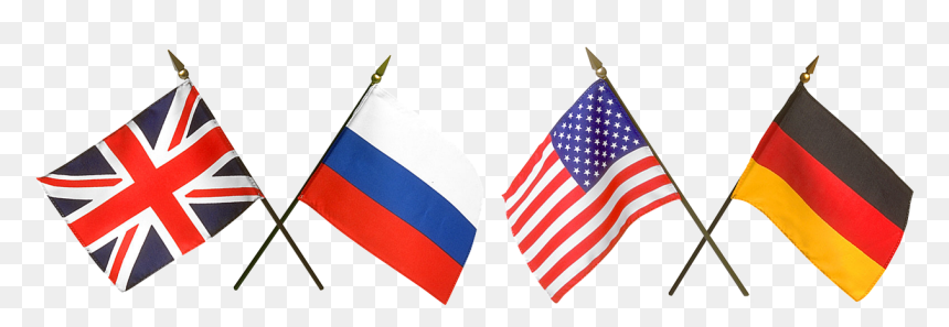Germany Flag Russia Flag, HD Png Download - american flag transparent png