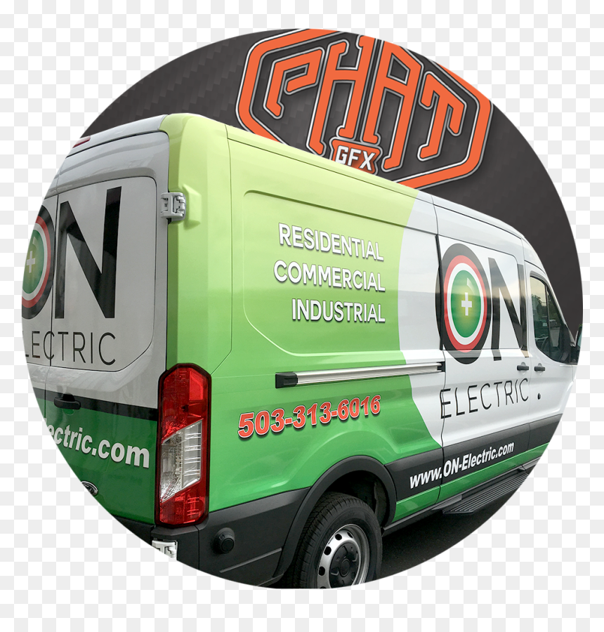Bubble-truck Van Wraps - Compact Van, HD Png Download - van png