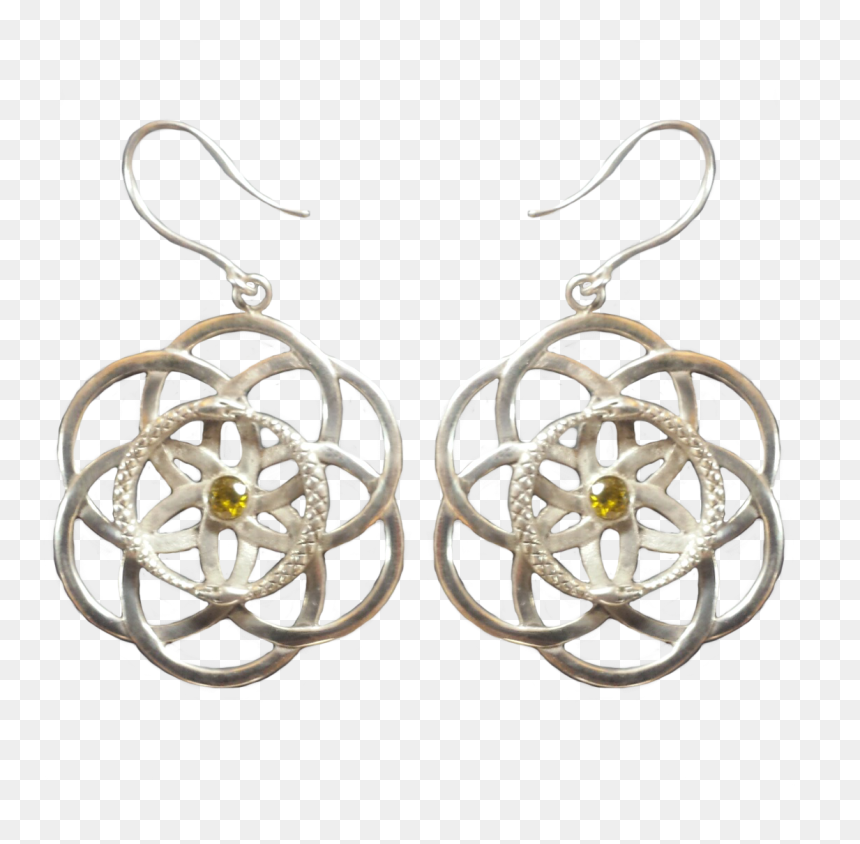 Eternal Serpent Seed Earrings ✧ Brass ✧ Ouroboros - Earring, HD Png Download - ouroboros png