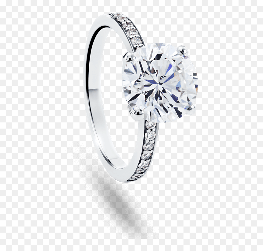 Pre-engagement Ring, HD Png Download - diamond ring png