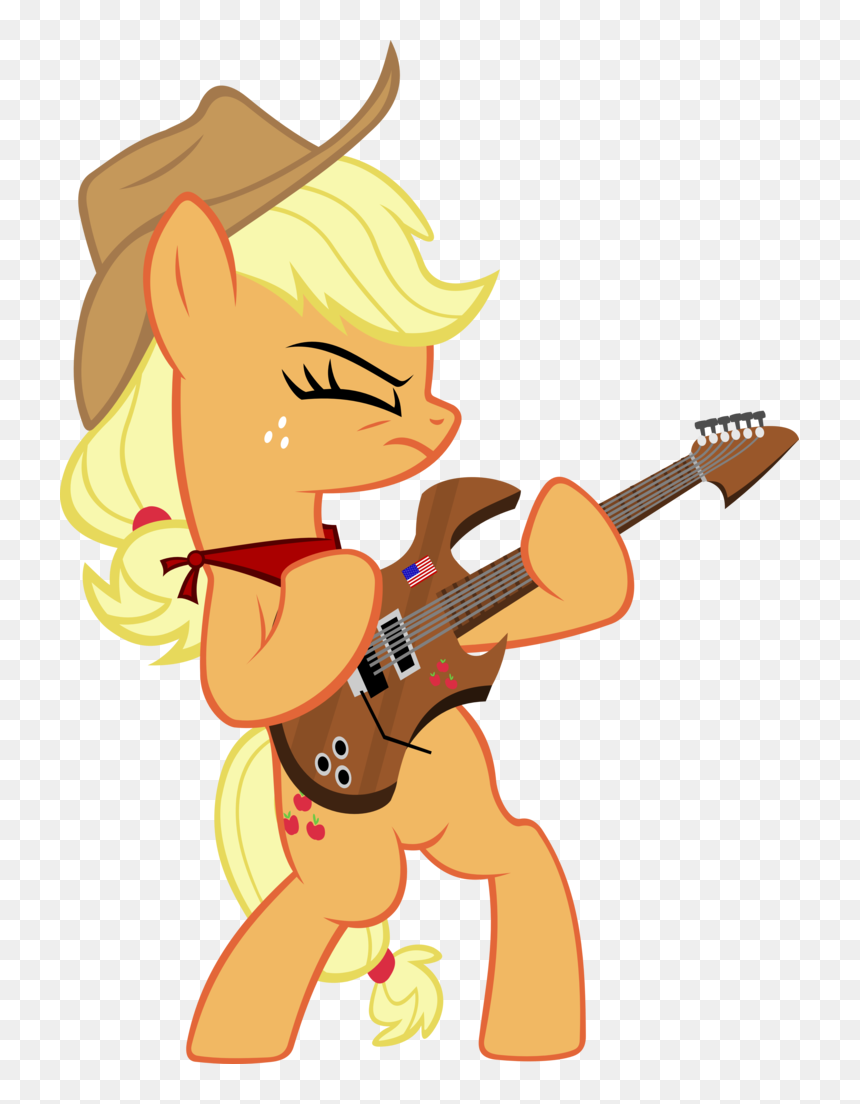 American Flag, Applejack, Artist - My Little Pony: Friendship Is Magic, HD Png Download - american flag transparent png
