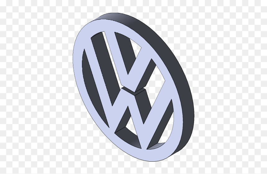 Volkswagen, HD Png Download - volkswagen logo png