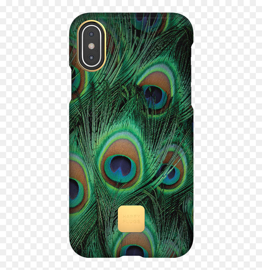 Iphone Xs Case Peacock - Iphone Xs, HD Png Download - single peacock feathers png