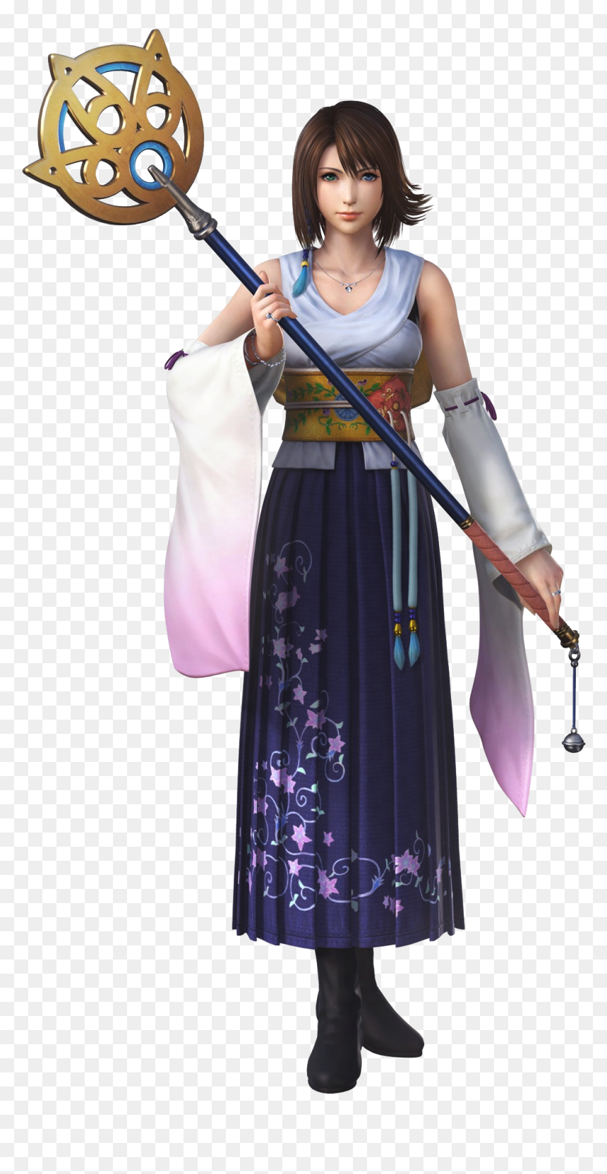 Yuna - Dissidia Final Fantasy Yuna, HD Png Download - final fantasy png