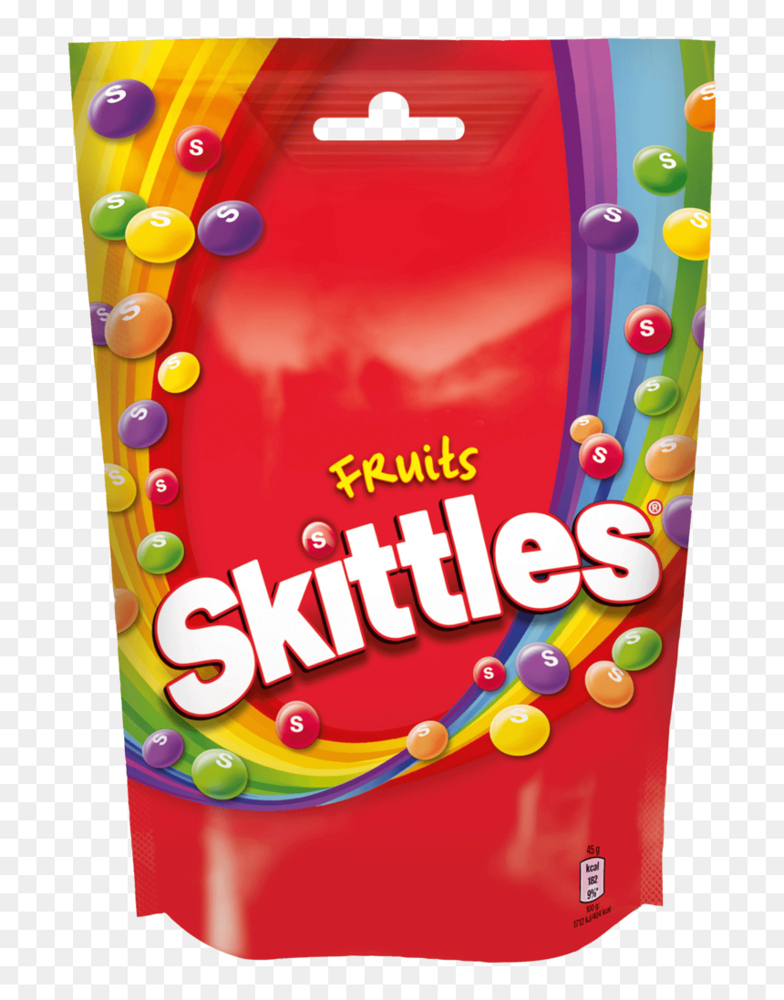 Skittles Bag , Png Download - Skittles Fruits 160g, Transparent Png - skittles png