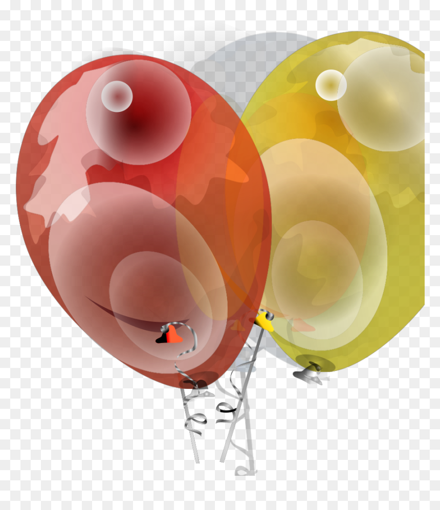 Illustration, HD Png Download - birthday balloons background wallpaper png