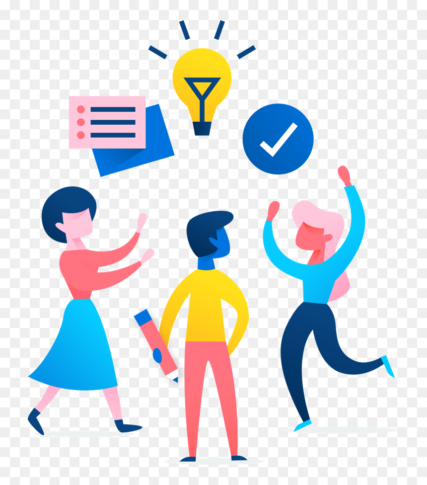 Team Transparent Collection - Asana Illustrations, HD Png Download - team png