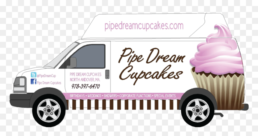 Truck-icon - Pipe Dream Cupcakes, HD Png Download - truck icon png