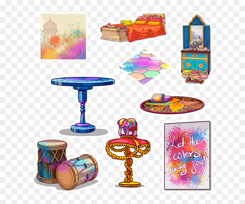 Pimd Colors Of Holi, HD Png Download - holi colours png