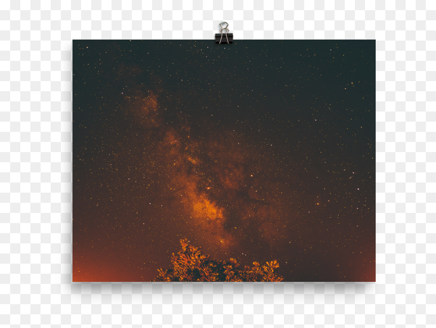 Night Sky Photo Paper Poster - Milky Way, HD Png Download - night sky png