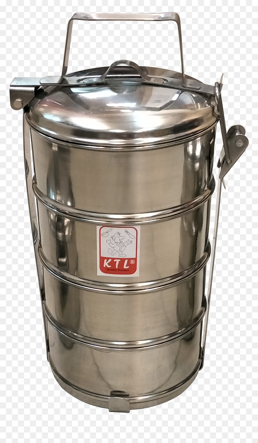 Ktl S/s 4 Layer Thai Tiffin Carrier - Portable Network Graphics, HD Png Download - tiffin png
