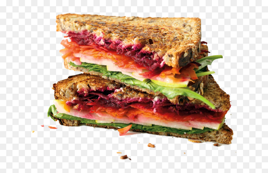 Urban Beets Cafe - Vegetable Sandwich, HD Png Download - veg sandwich png