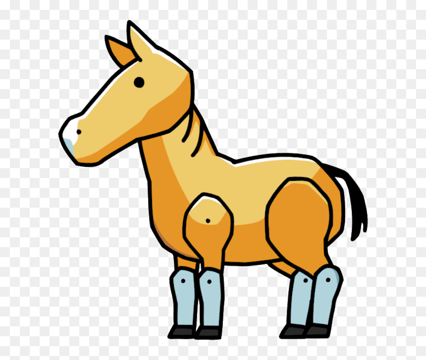 Horse - Scribblenauts Horse Png, Transparent Png - horses png