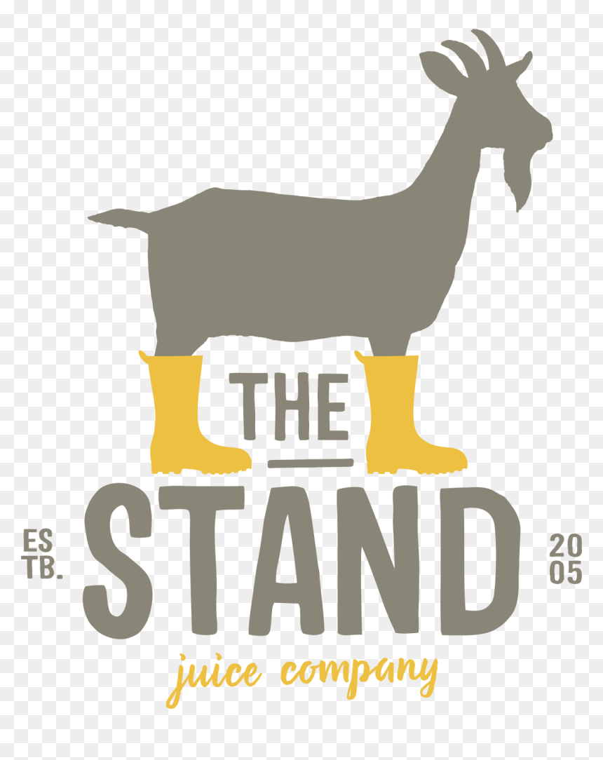 Lazy Bastard Png Logo, Hd Png Download - Stand Juice Company, Transparent Png - indian goat png