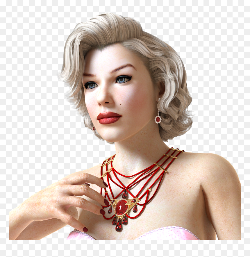 Actriz Png, Transparent Png - jewellery models png