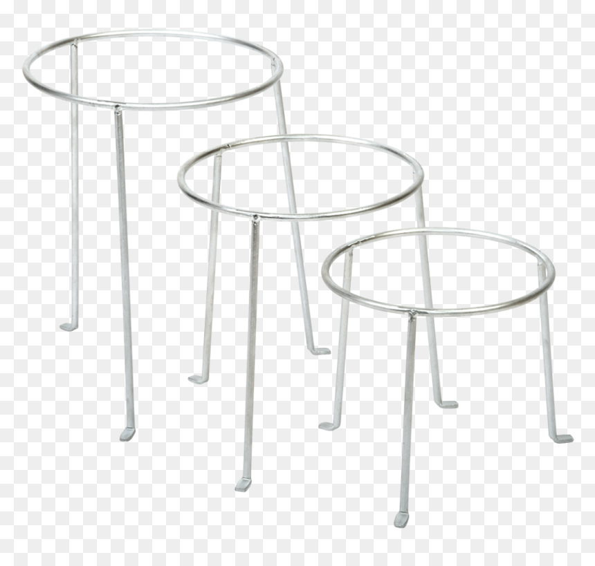 Flower Pot Stand Set Of - Podstawki Pod Doniczki, HD Png Download - flower stand png