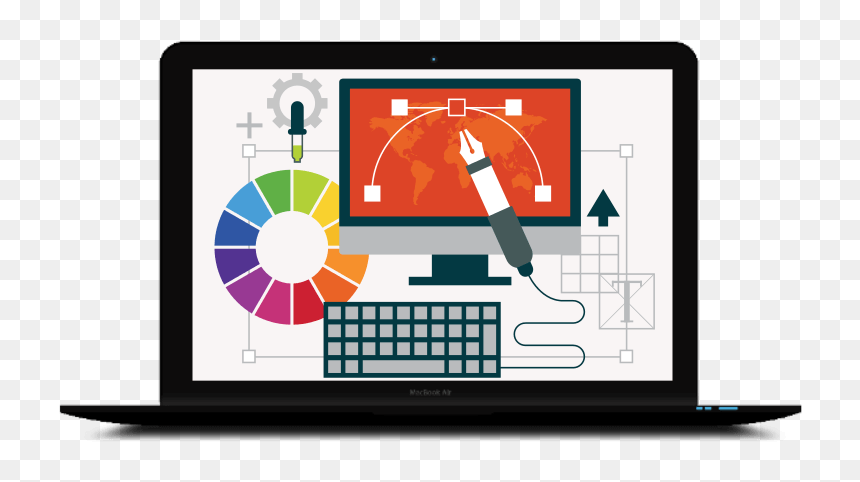 Hire Us For Graphics Design, HD Png Download - website designing png