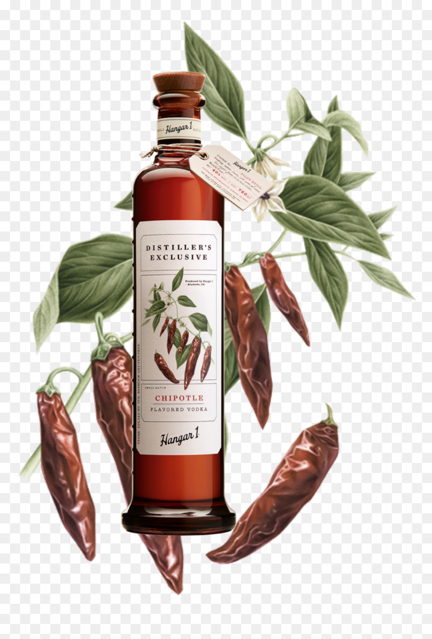 Distiller"s Exclusive Hangar 1 Chipotle Vodka - Hangar 1 Vodka, HD Png Download - chipotle png