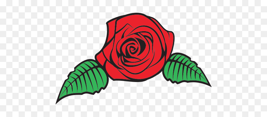 Red Rose Flower - Bouquet Of Flowers Drawing, HD Png Download - flower plant top view png