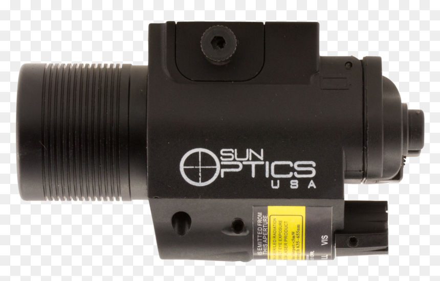 Sun Optics Clfclr 750 Lumen Light/laser Red Laser Any - Camera Lens, HD Png Download - red laser png