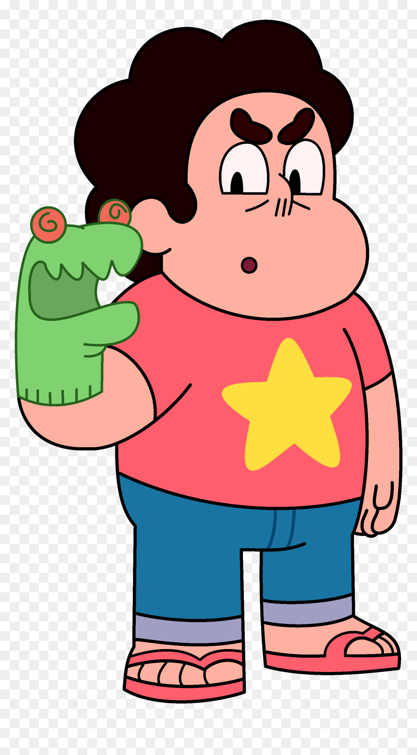 Actuall Pallete Cluster Puppet - Steven Universe With Glasses, HD Png Download - puppet png