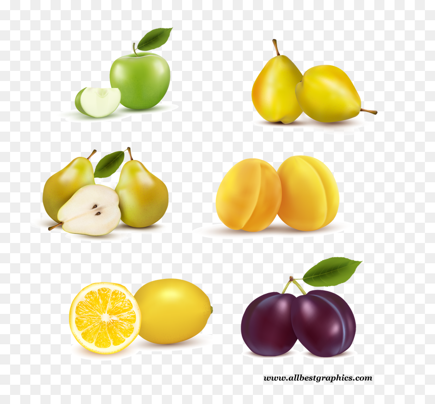 Frutas De Todo Tipo, HD Png Download - fruits clipart png