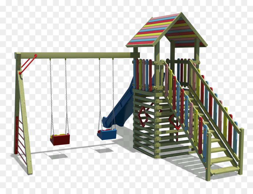 Wholesale ""watercolor" - Playground Slide, HD Png Download - playground png