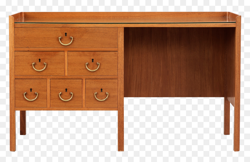Dresser Png - Desk Front View Png, Transparent Png - dressing table png