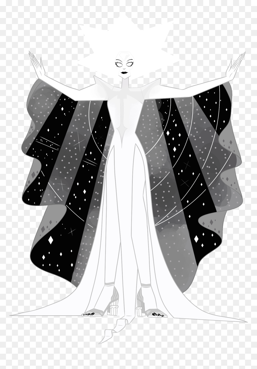 Steven Universe White Diamond Full Body , Png Download - White Diamond Steven Universe Villains, Transparent Png - body png