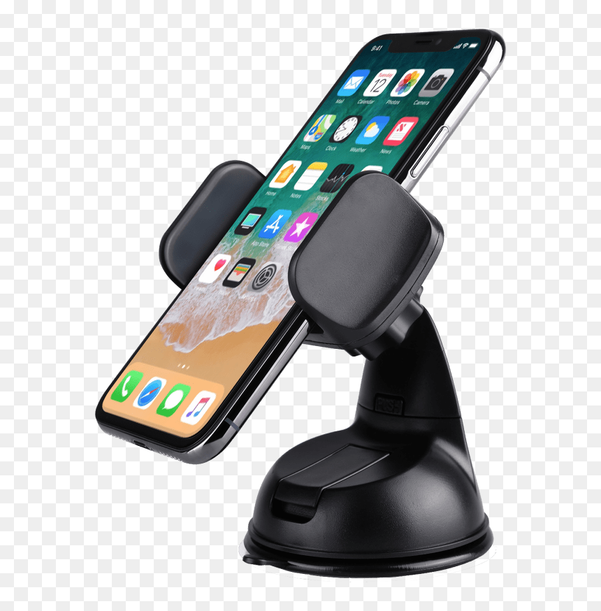 Product - Black Suction Phone Mount, HD Png Download - gadgets png