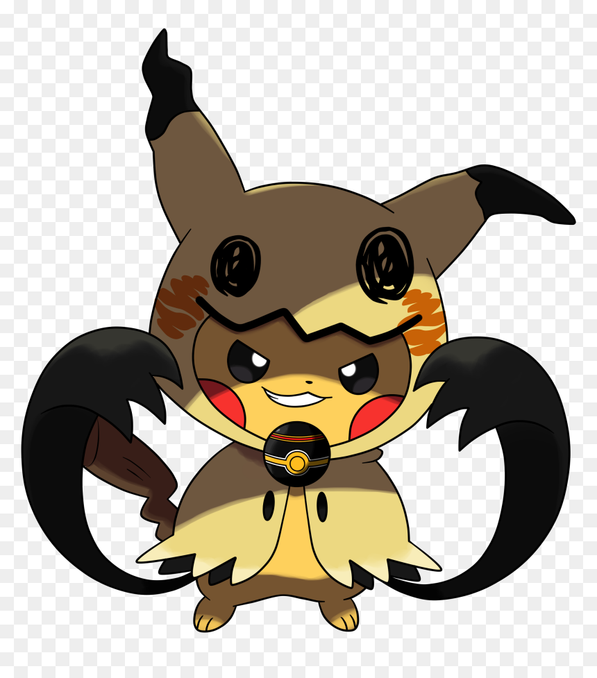 Transparent Marowak Png - Pikachu Dressed Up As Mimikyu, Png Download - mimikyu png