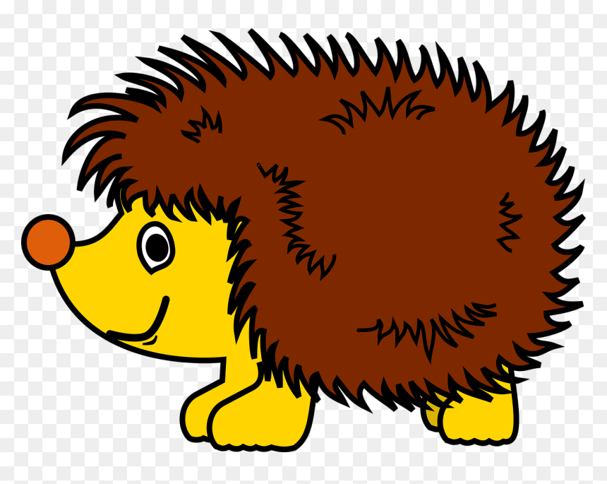 Clipart Hedgehog, HD Png Download - spikes png