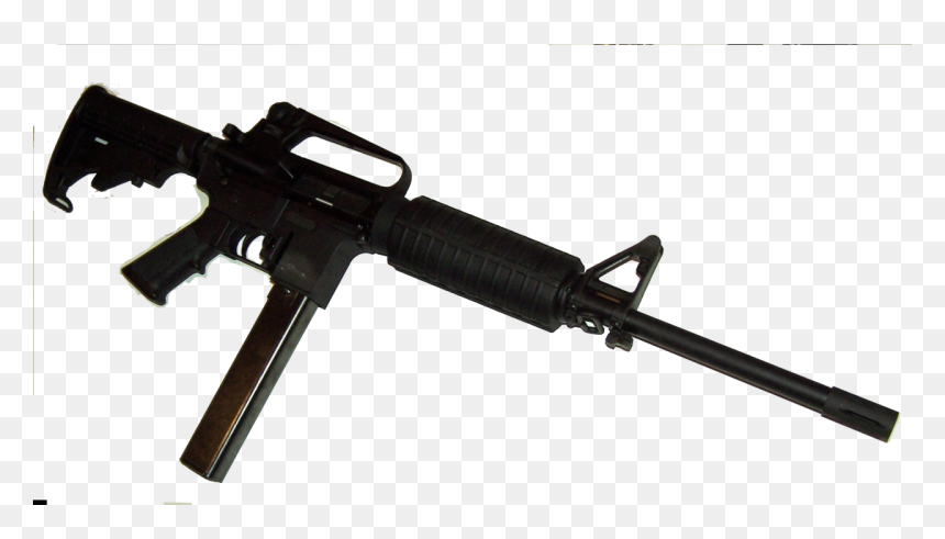 Assault Rifle, HD Png Download - gun emoji png