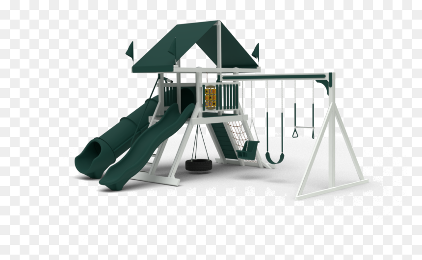 Swing Set Delivered And Installed - Playground Slide, HD Png Download - playground png