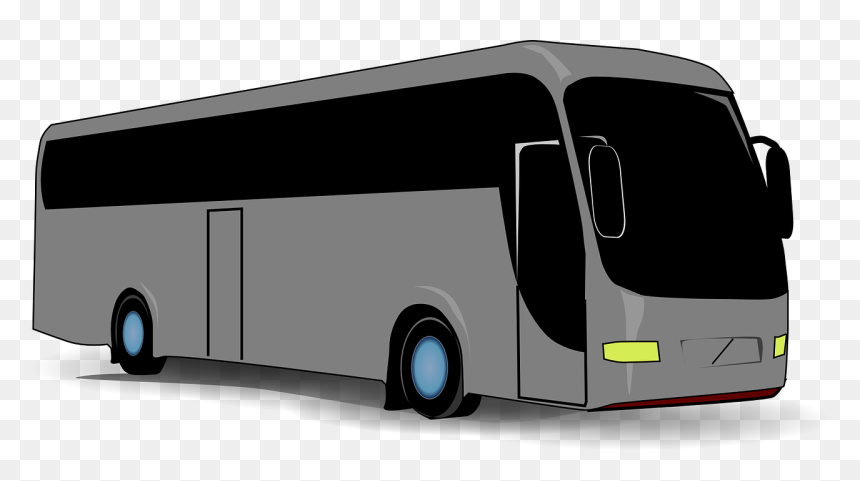 Tour Bus Clip Art, HD Png Download - bus png images