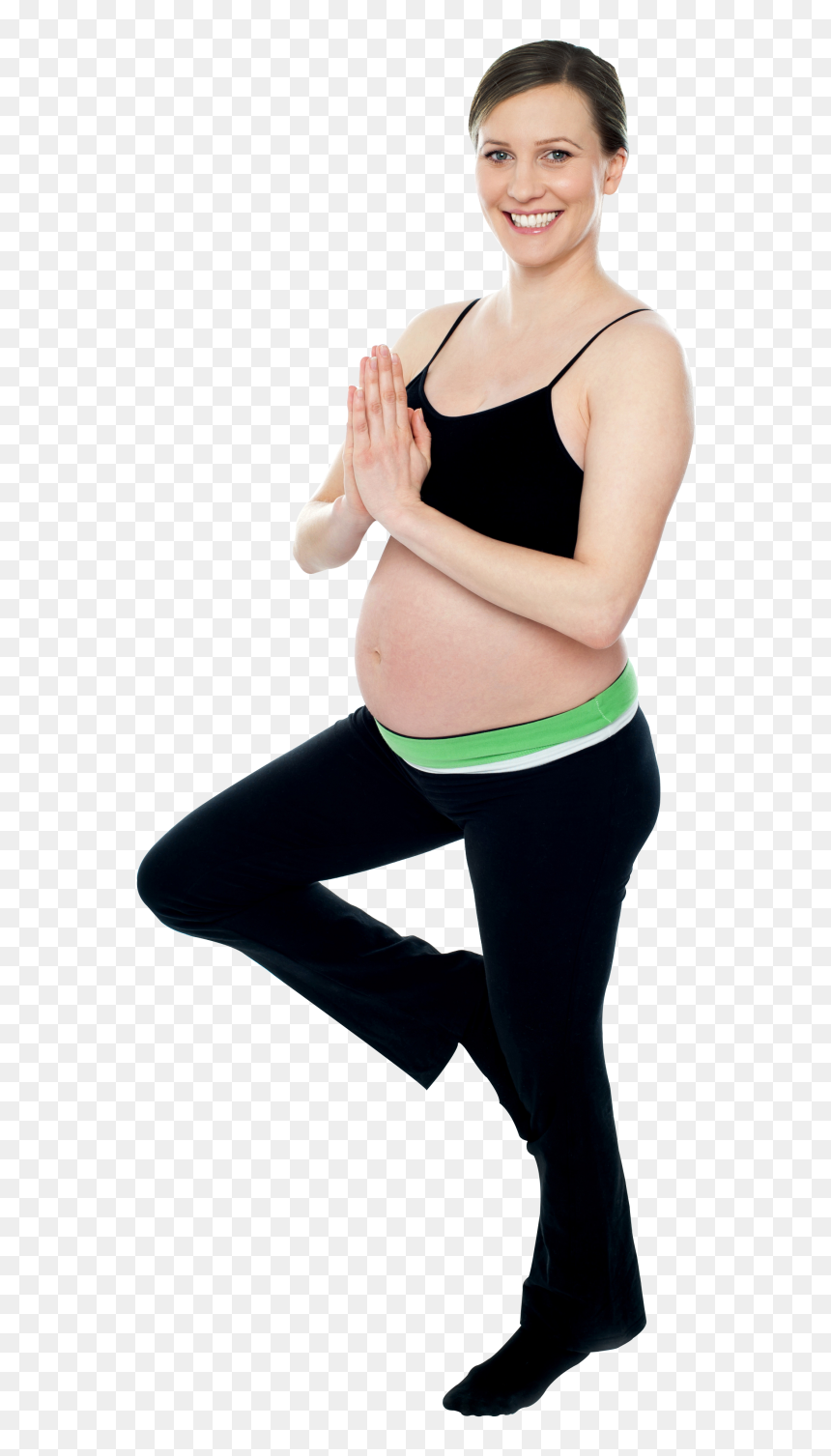 Pregnant Woman Exercise Png Image - Pregnant Woman Png, Transparent Png - exercise png
