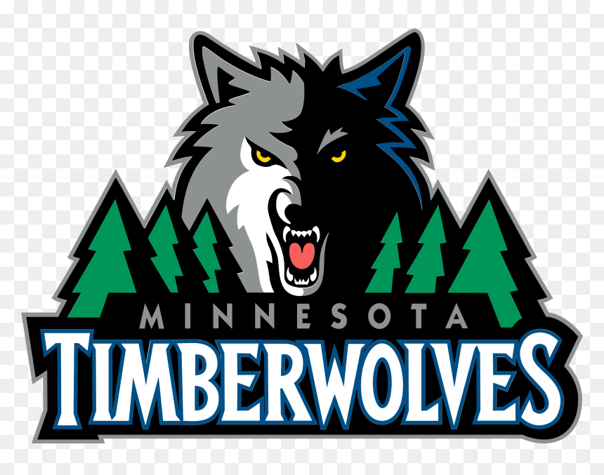 Minnesota Timberwolves Logos, HD Png Download - wolves png