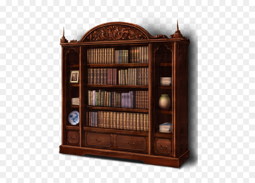 Thumb Image - Bookshelf Transparent Png, Png Download - bookshelf png