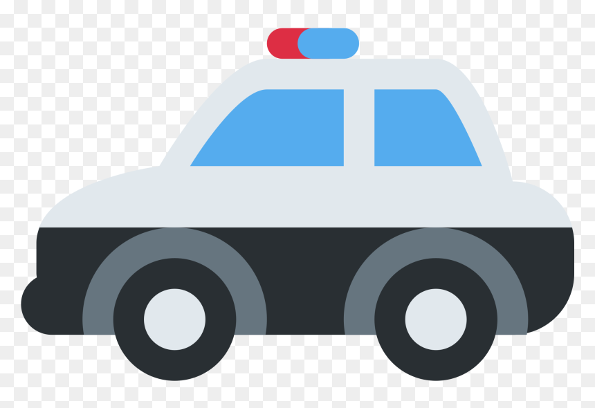 Police Car Emoji Twitter - Police Car Emoji Png, Transparent Png - car emoji png