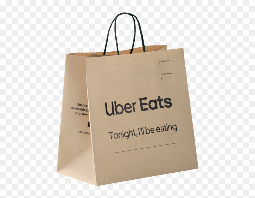 Paper Bag, HD Png Download - uber png