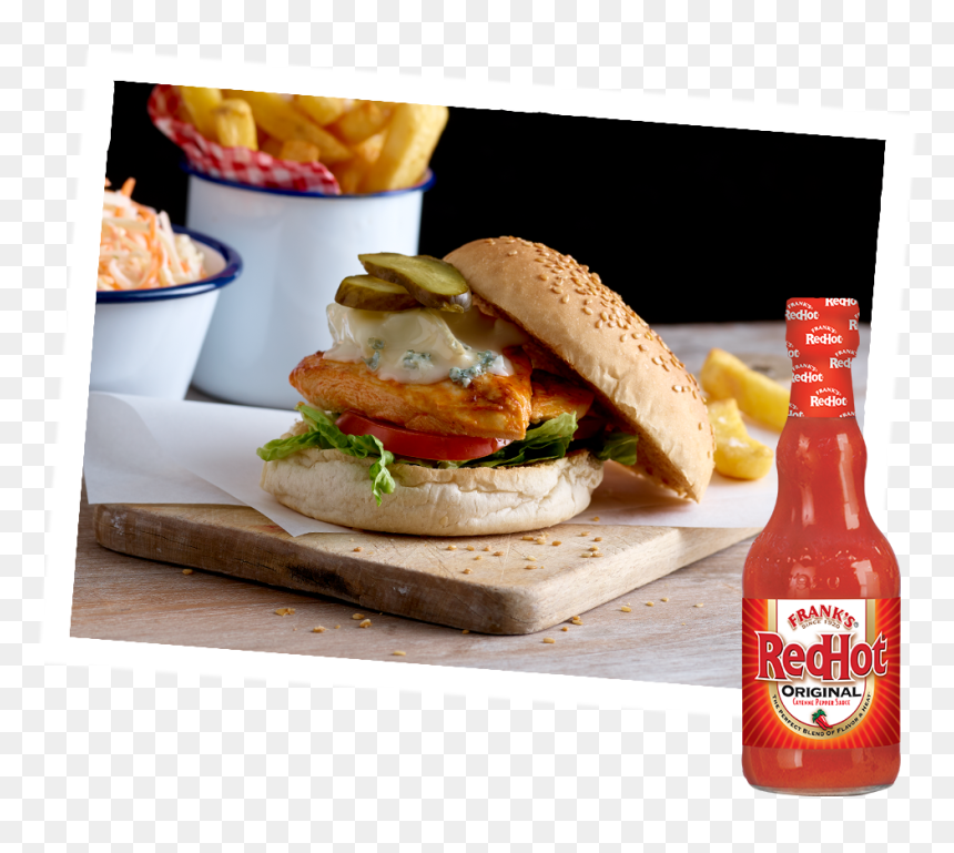 Hot "n - Fast Food, HD Png Download - chicken burger png