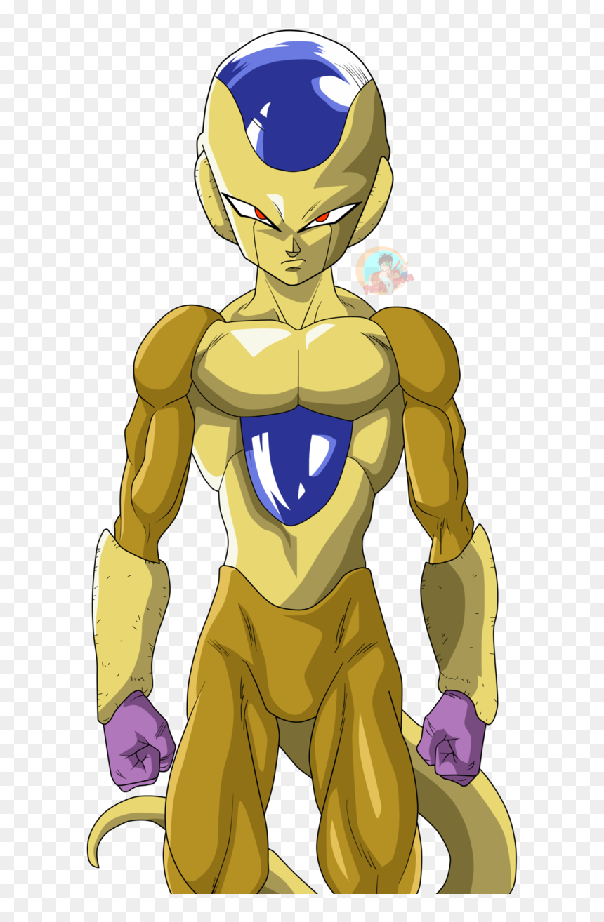 319kib, 646x1238, Golden Frost - Golden Frost Dragon Ball, HD Png Download - frost border png
