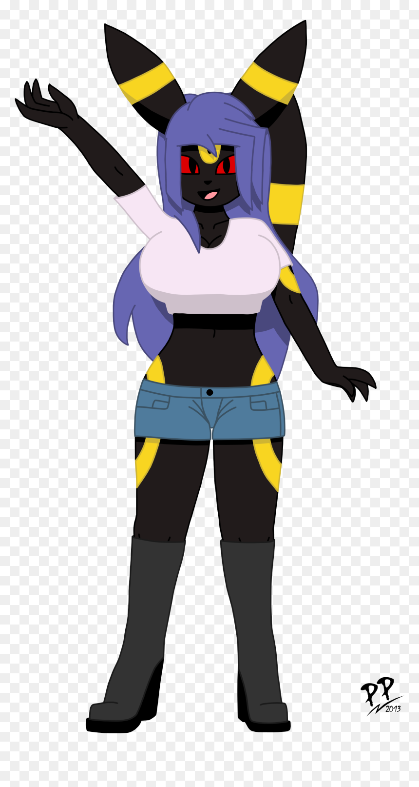 Diana The Umbreon - Cartoon, HD Png Download - umbreon png