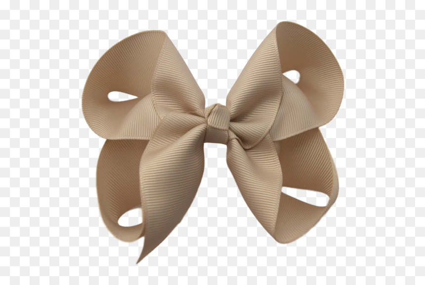 Ribbon Color Boutique Hair Brown - Chair, HD Png Download - hair bow png